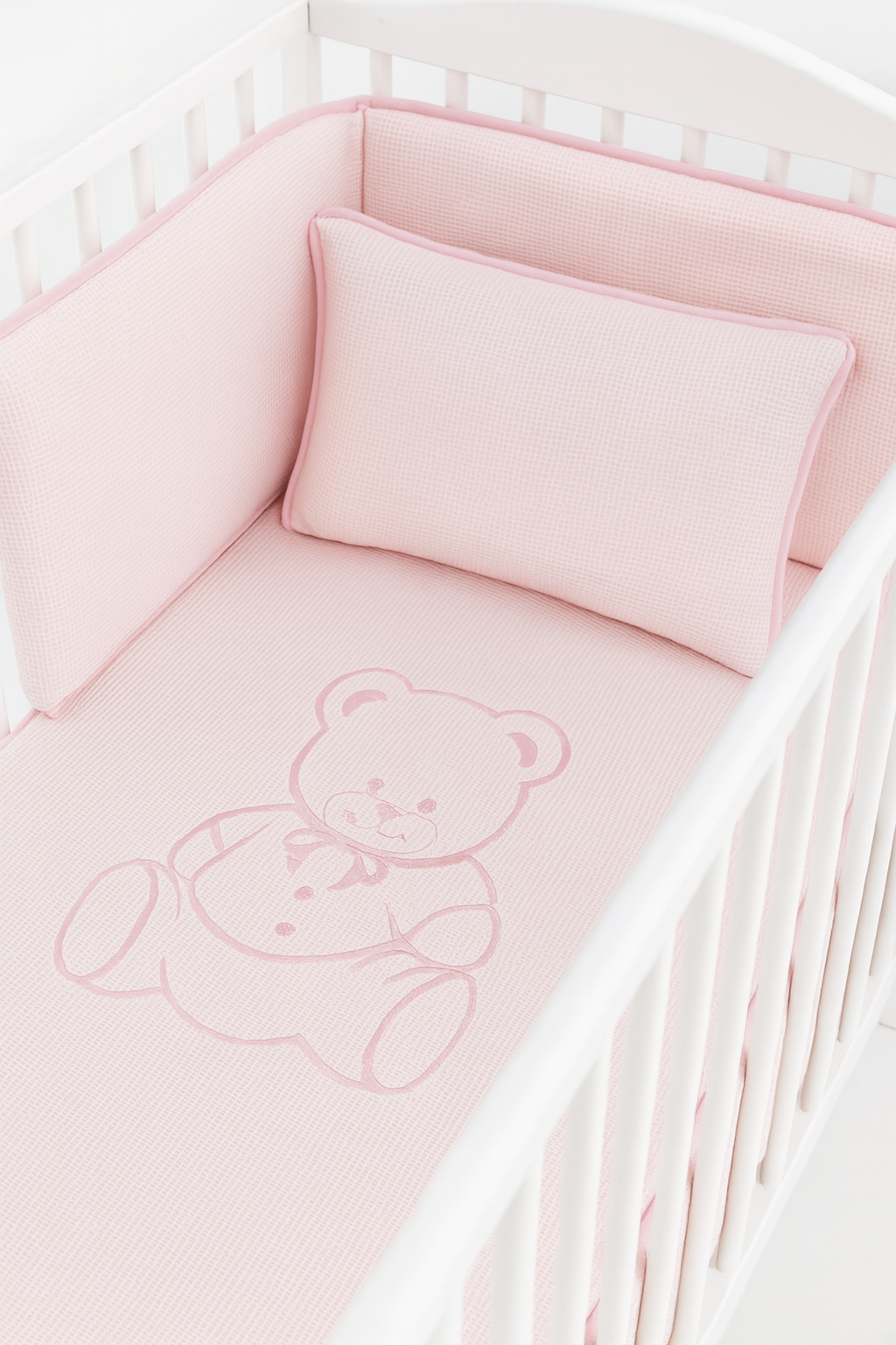 Conjunto Edredom + Protector + Almofada  para Cama de Grades