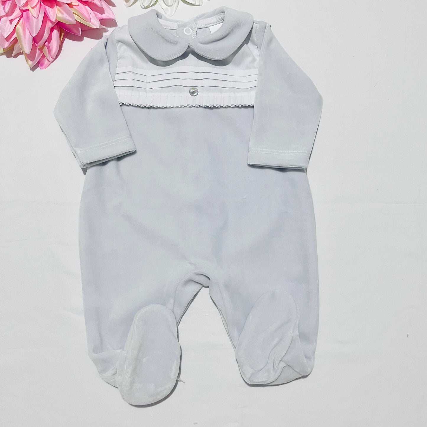 Babygrow em veludo