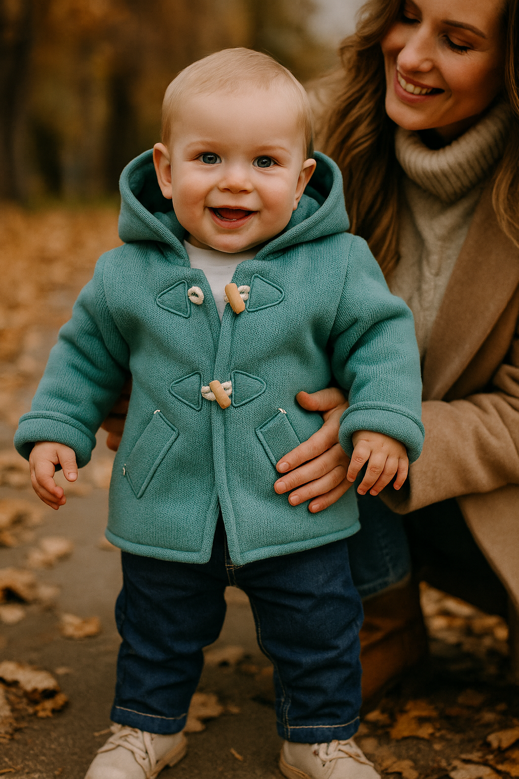 Conjunto Alex para bebé - Verde - 6 e 12M