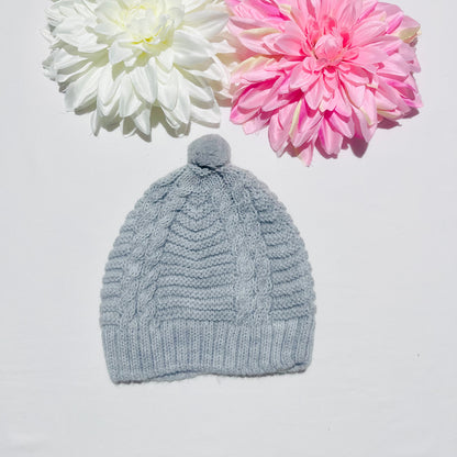 Gorro bebé em malha