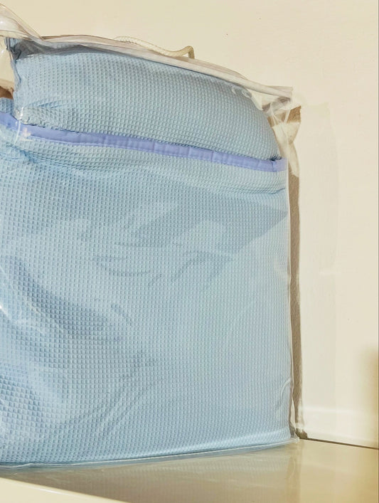 Edredom + almofada para Next 2 me - Azul bebé