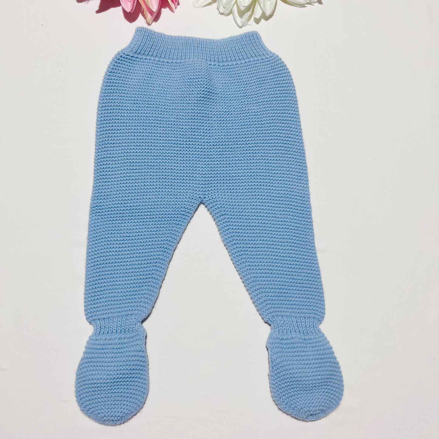 Conjunto de 3 peças em malha para bebé - Pompons