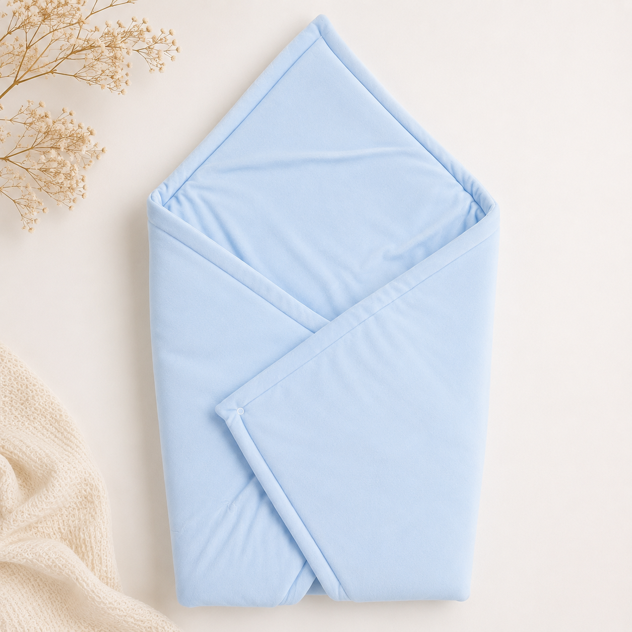 Conjunto Linho Premium para bebé - Azul bebé
