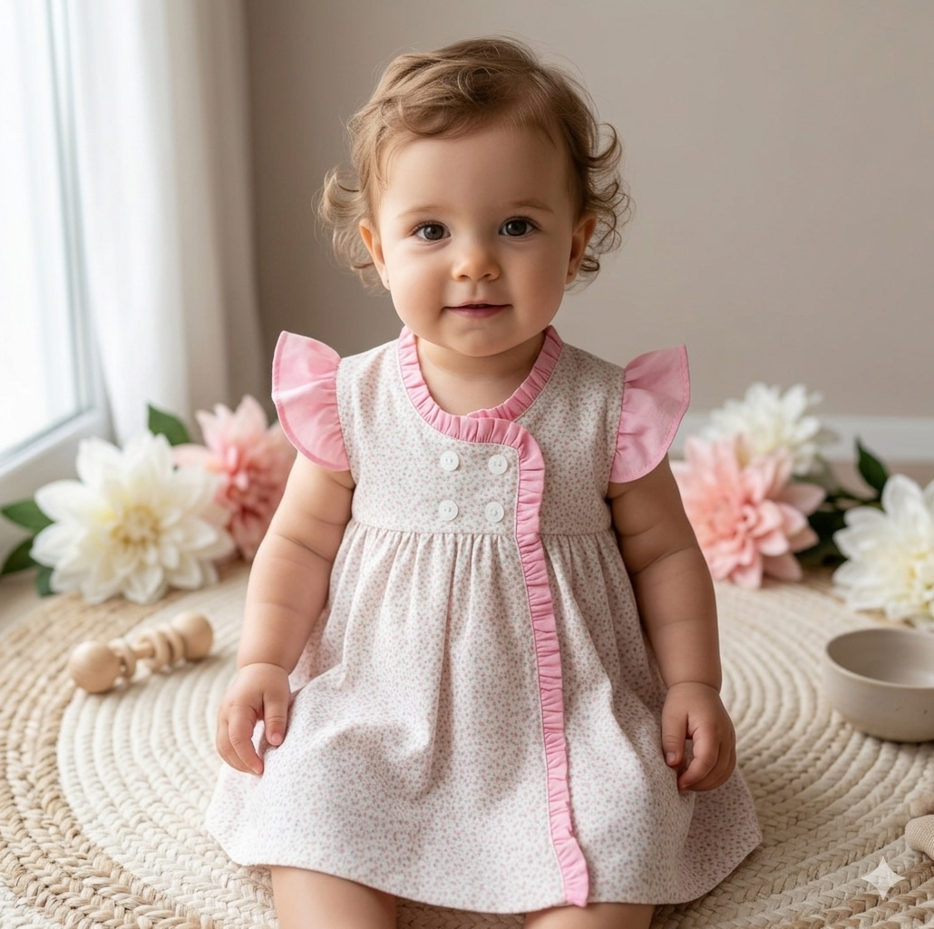 Vestido Luz para bebé - 3 aos 24M