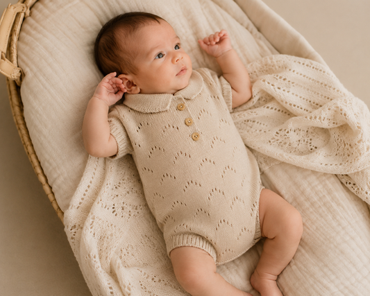 Fofo clássico para bebé menino -0/3M Areia