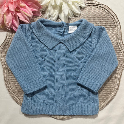 Conjunto em malha para bebé - 1/3M