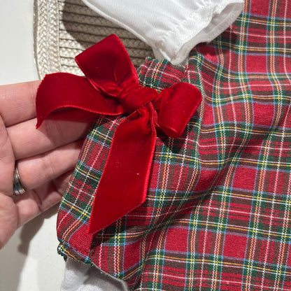 Conjunto para menina - Jardineira + Camisa - 3 aos 12M