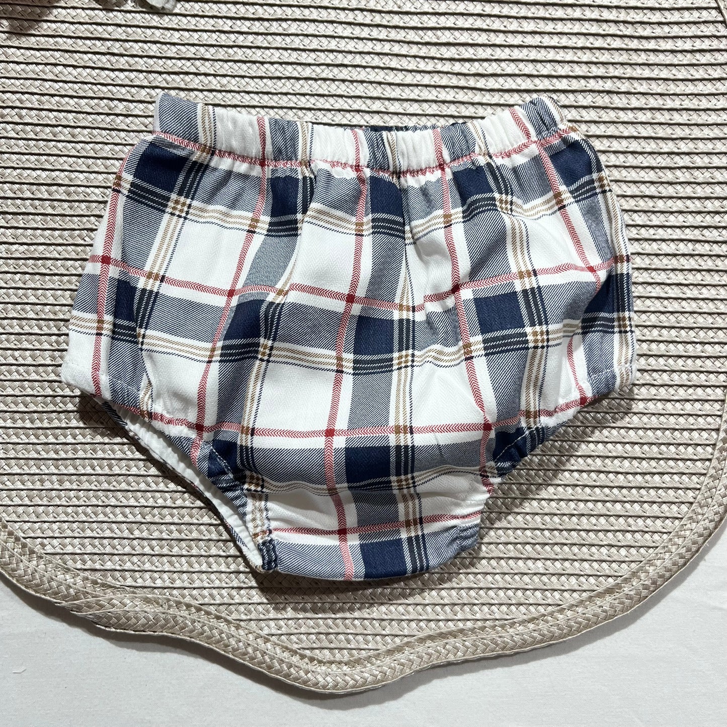 Conjunto Xadrez para bebé - 1 aos 12M - Vermelho