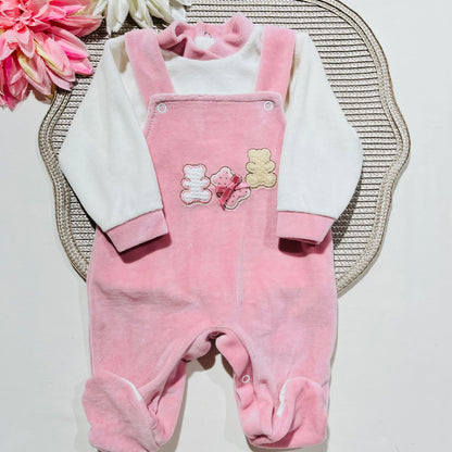 Conjunto para bebé - 3 Ursos - 1M