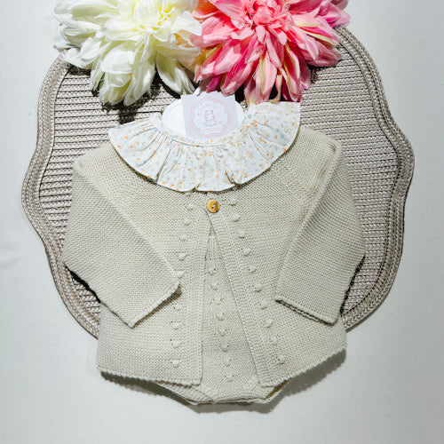 Conjunto Lili em malha para bebé - 1 aos 12M