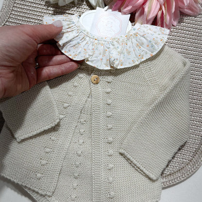 Conjunto Lili em malha para bebé - 1 aos 12M