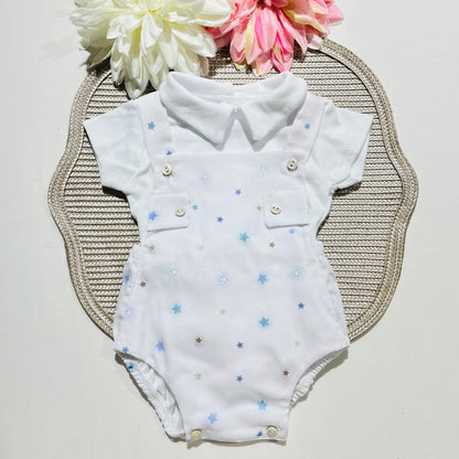 Conjunto estrela para bebé - 3 aos 12M