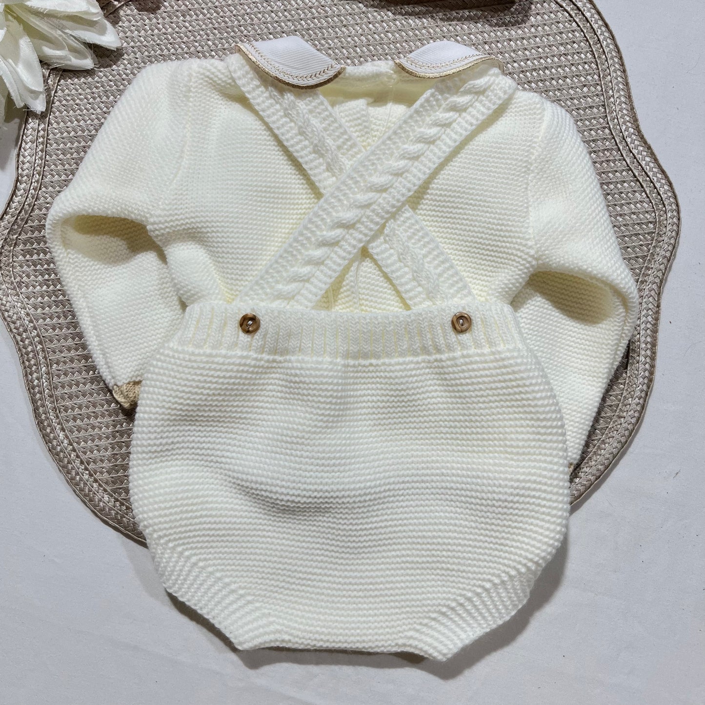Conjunto para bebé - Fofo, camisola e gorro - 1/3M - Pérola