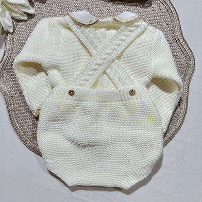 Conjunto para bebé - Fofo, camisola e gorro - 1/3M - Pérola