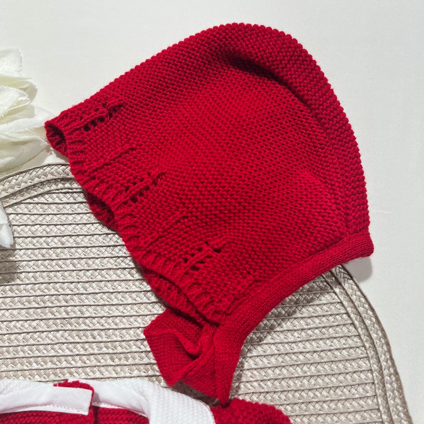 Conjunto Chérie para bebé - 1/3M - Vermelho