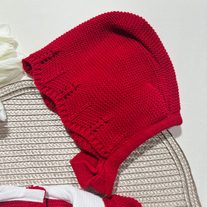 Conjunto Chérie para bebé - 1/3M - Vermelho