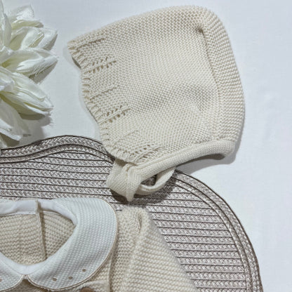 Conjunto Chérie para bebé - 1/3M - Areia