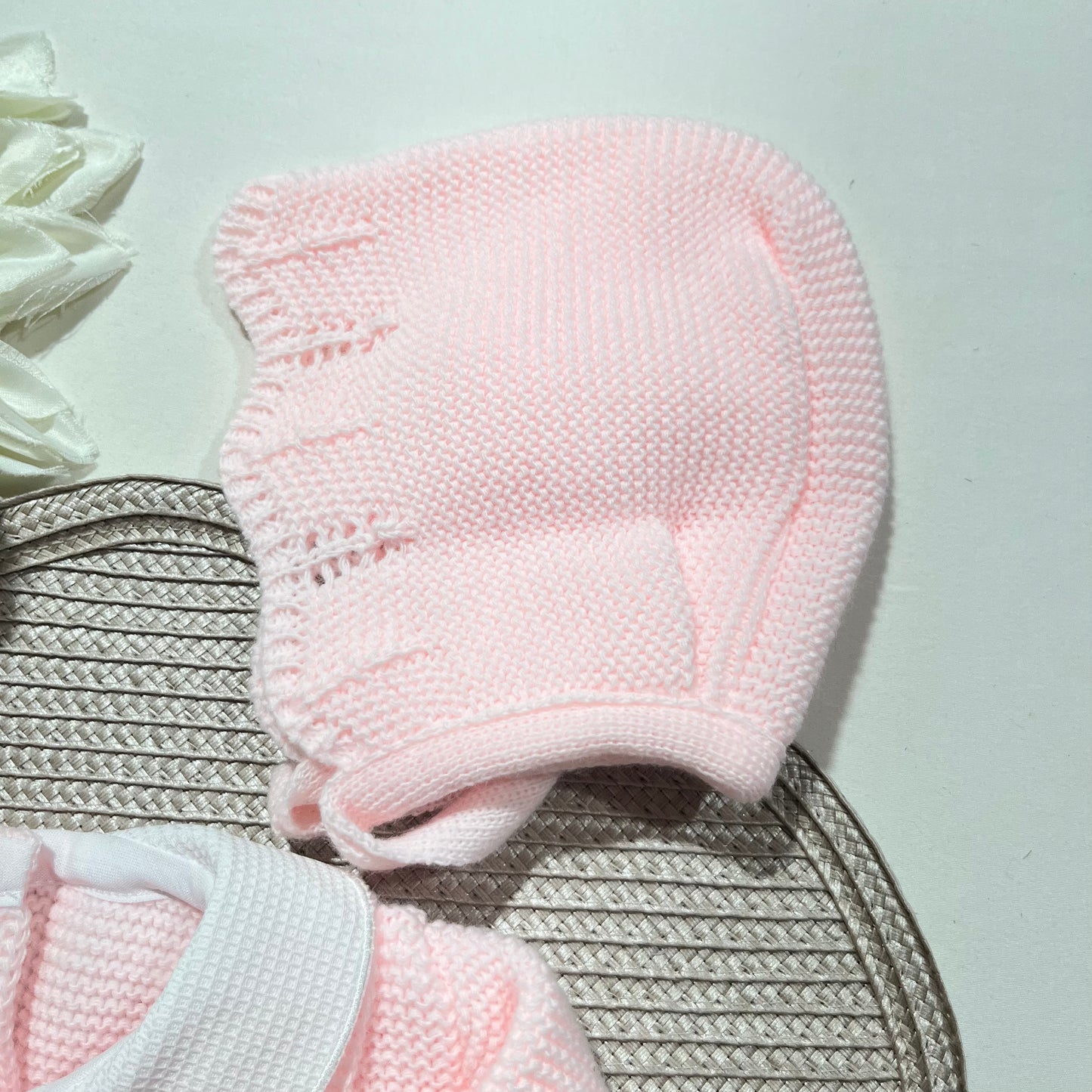 Conjunto Chérie para bebé - 1/3M - Rosa bebé