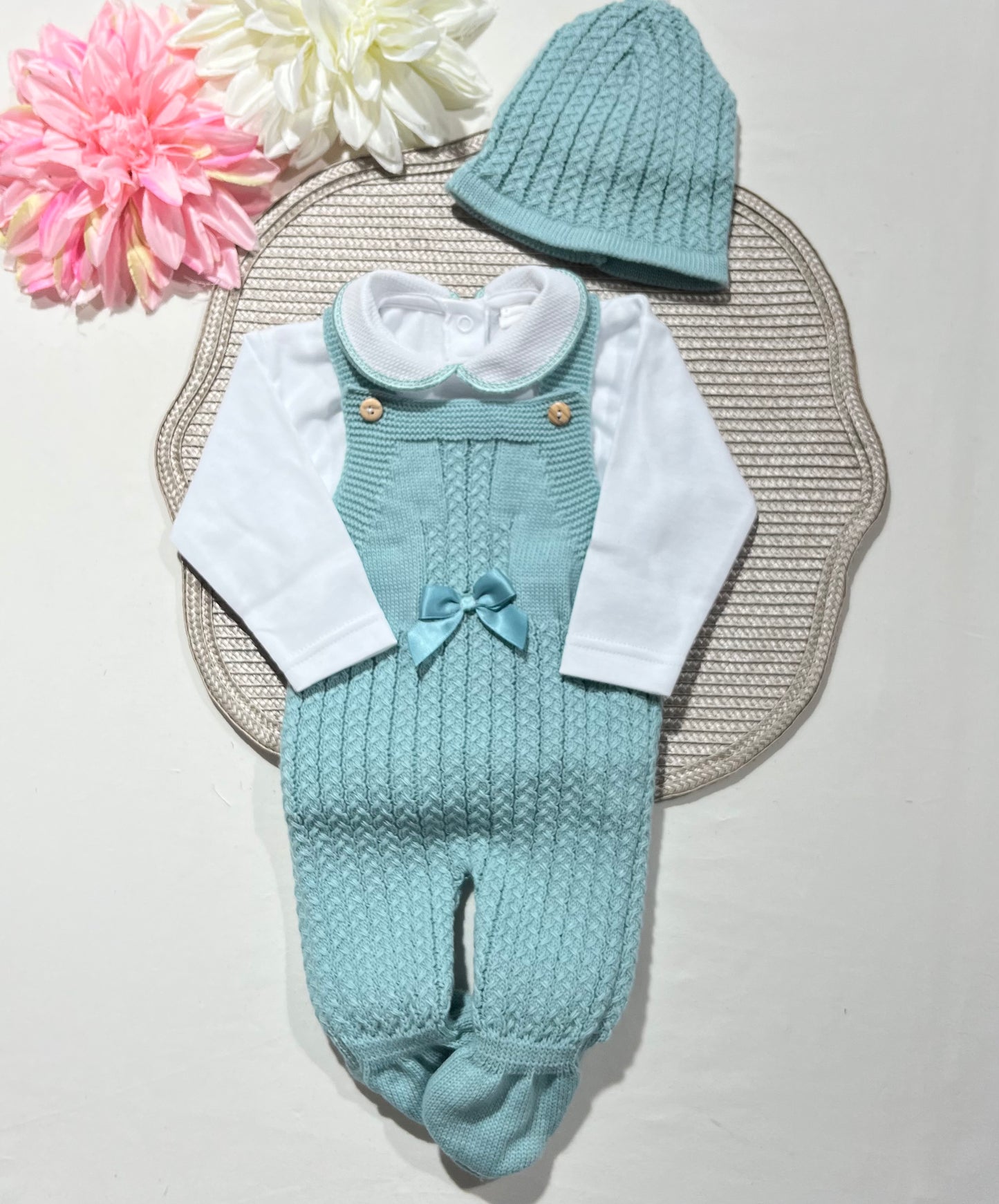Conjunto Doce para bebé - 1M - Verde água