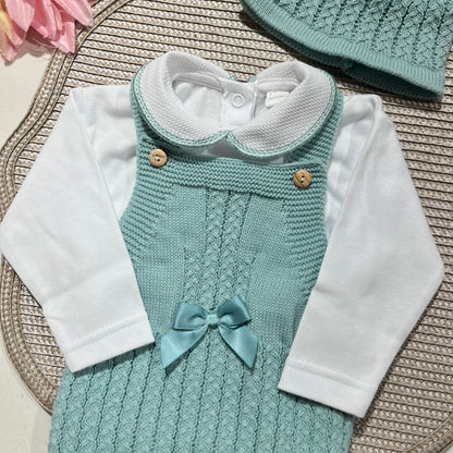 Conjunto Doce para bebé - 1M - Verde água