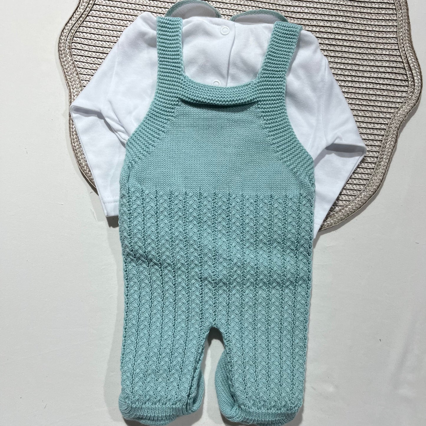 Conjunto Doce para bebé - 1M - Verde água