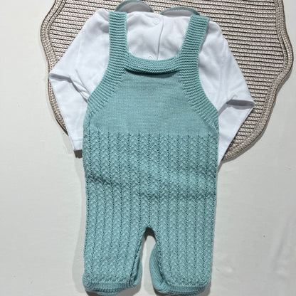 Conjunto Doce para bebé - 1M - Verde água