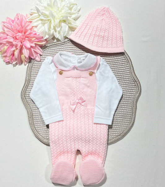 Conjunto Doce para bebé - 1M - Rosa bebé