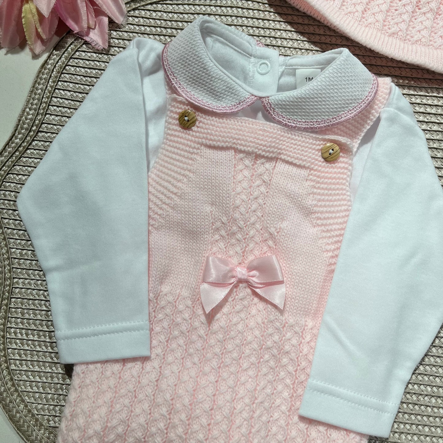 Conjunto Doce para bebé - 1M - Rosa bebé