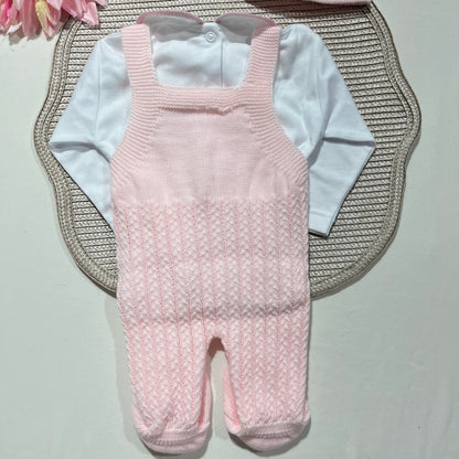 Conjunto Doce para bebé - 1M - Rosa bebé
