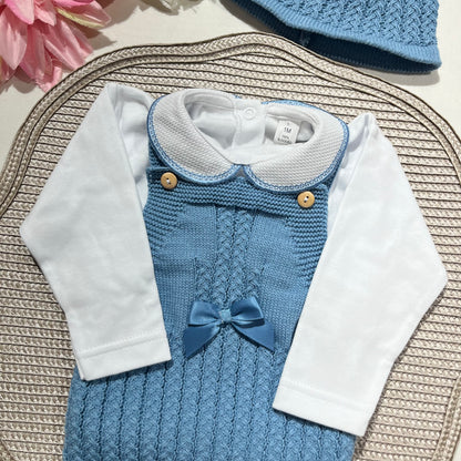 Conjunto Doce para bebé - 1M - Azul cobalto