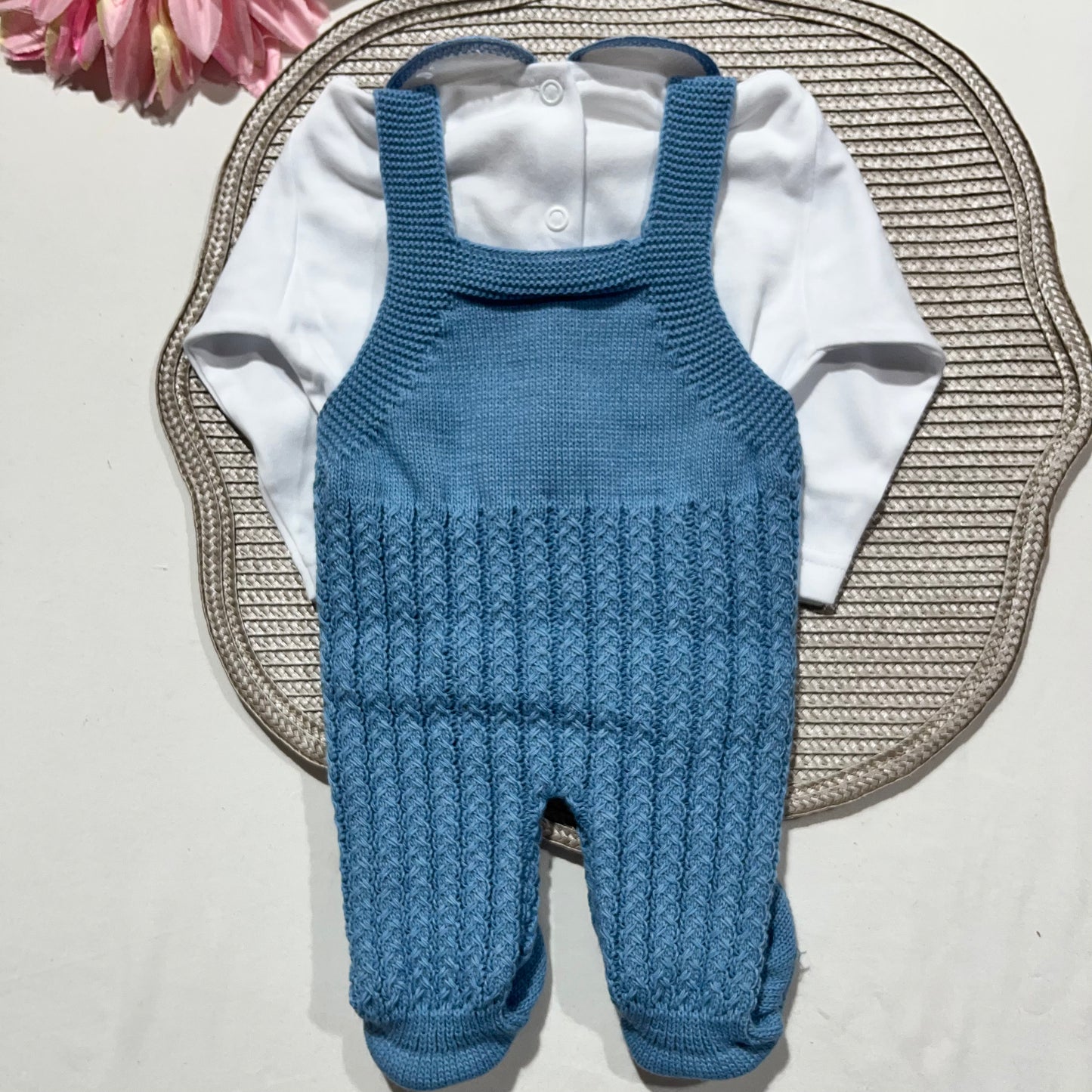 Conjunto Doce para bebé - 1M - Azul cobalto