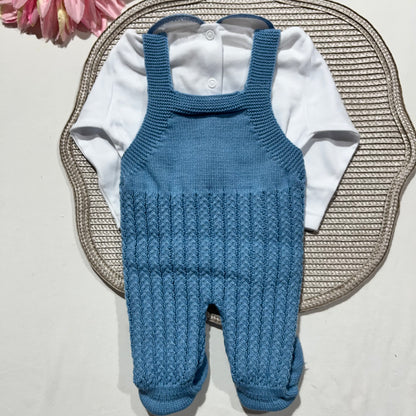 Conjunto Doce para bebé - 1M - Azul cobalto