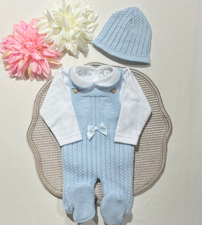 Conjunto Doce para bebé - 1M - Azul bebé