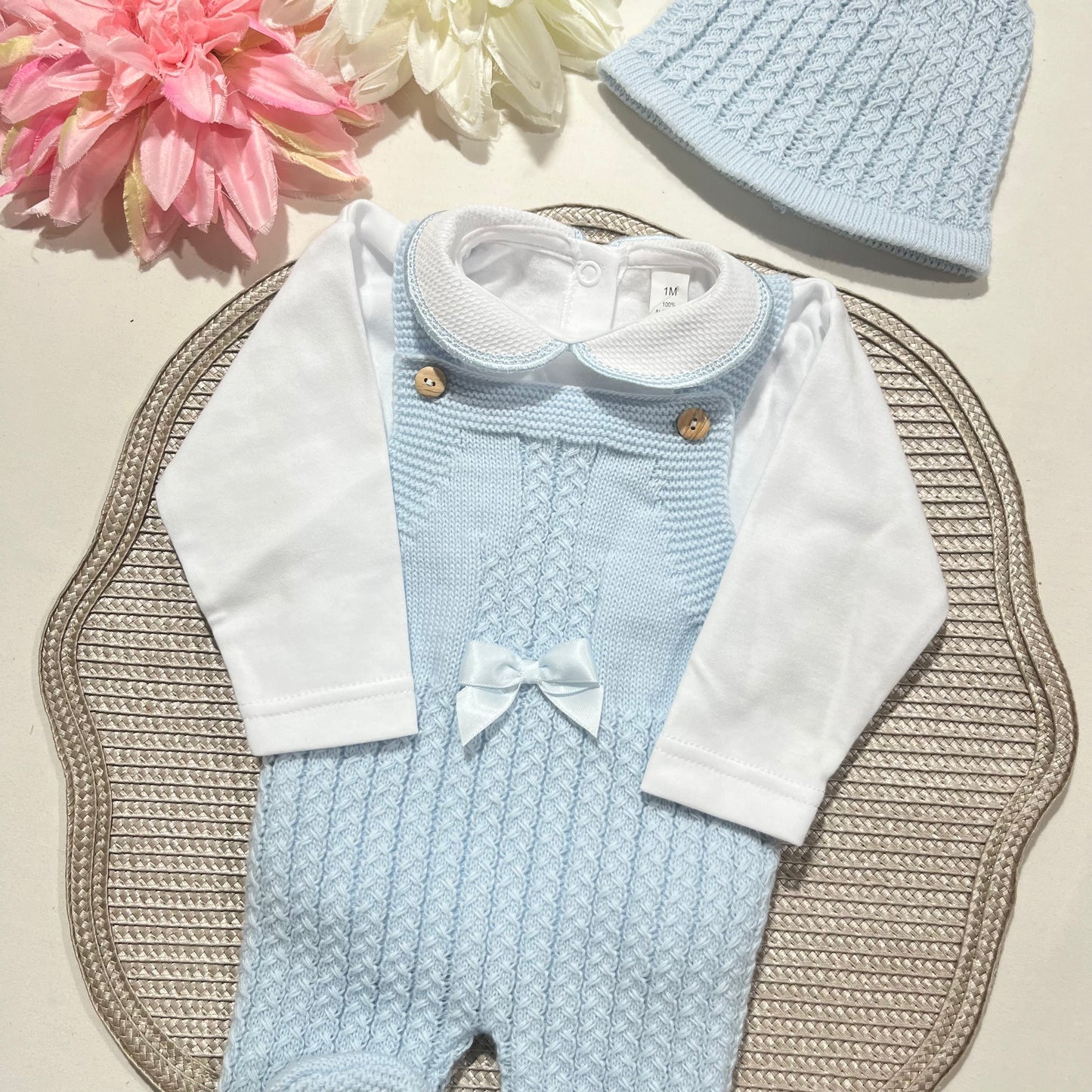Conjunto Doce para bebé - 1M - Azul bebé
