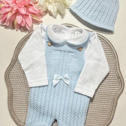 Conjunto Doce para bebé - 1M - Azul bebé