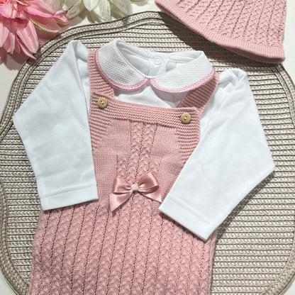 Conjunto Doce para bebé - 1M - Rosa velho