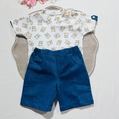 Conjunto Ursinhos para bebé - 6 aos 24M