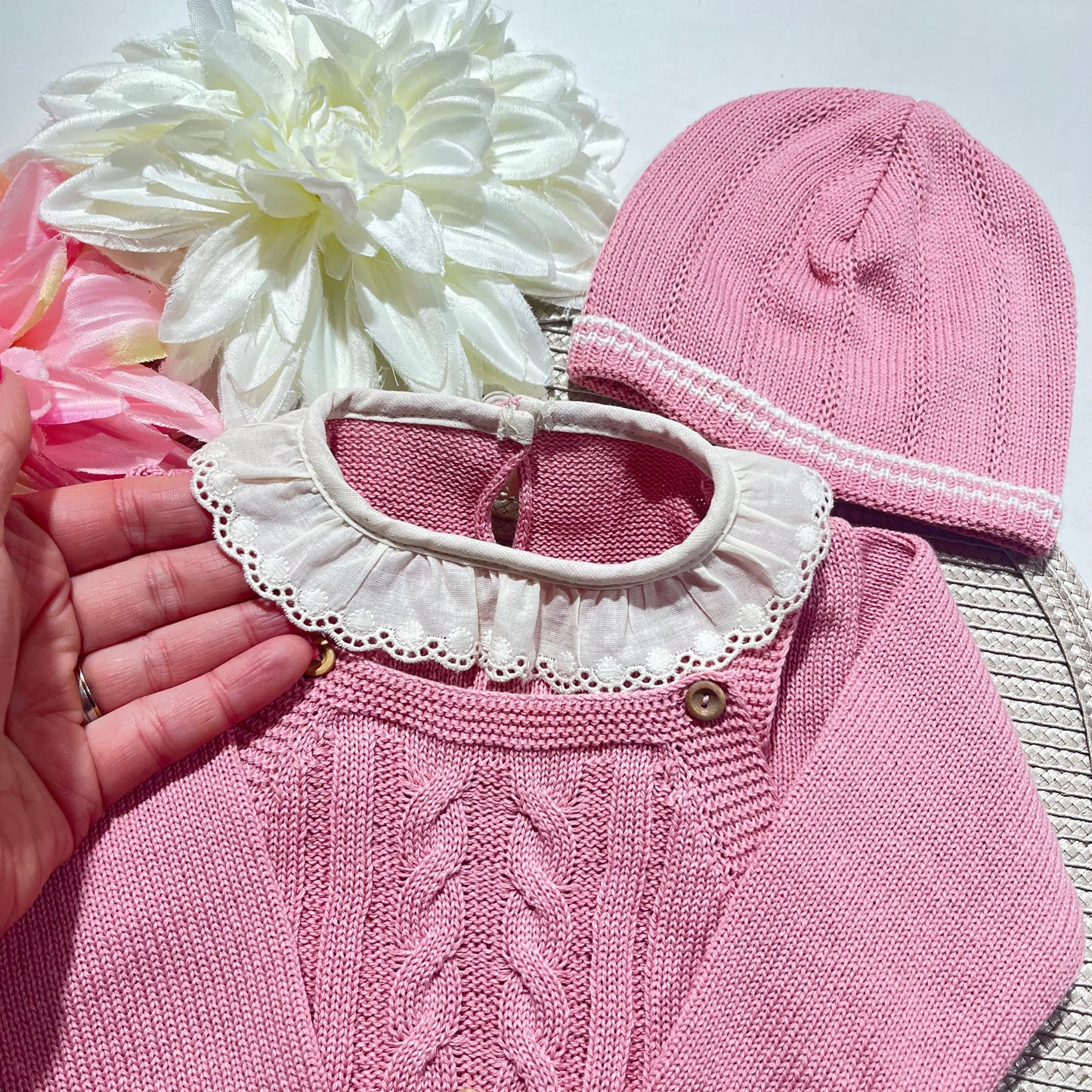 Saída de maternidade - Conjunto de bebé 0/2M - Algodão