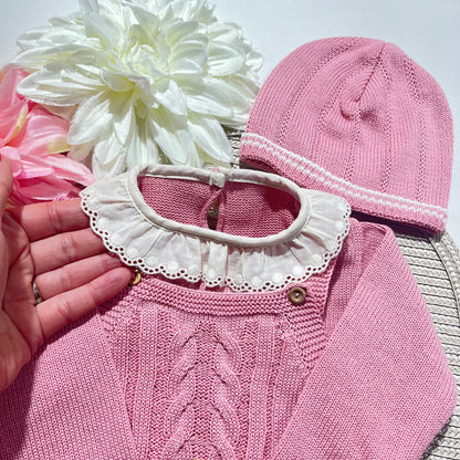 Saída de maternidade - Conjunto de bebé 0/2M - Algodão