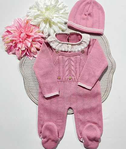 Saída de maternidade - Conjunto de bebé 0/2M - Algodão