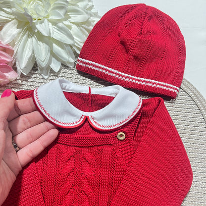 Saída de maternidade - Conjunto de bebé 0/2M - Algodão