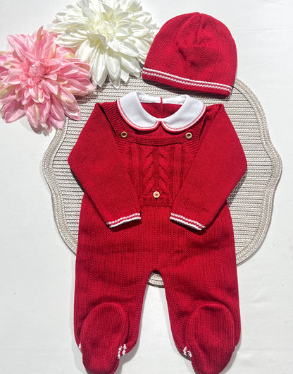 Saída de maternidade - Conjunto de bebé 0/2M - Algodão