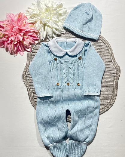 Saída de maternidade - Conjunto de bebé 0/2M - Algodão