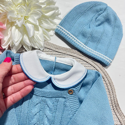 Saída de maternidade - Conjunto de bebé 0/2M - Algodão