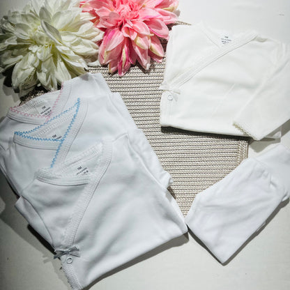 Body e collant interior bebé sem carda - 1 e 3M