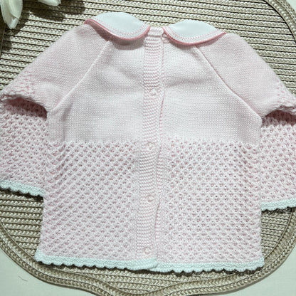 Conjunto Mimo para bebé em algodão - 0/3M - Rosa bebé