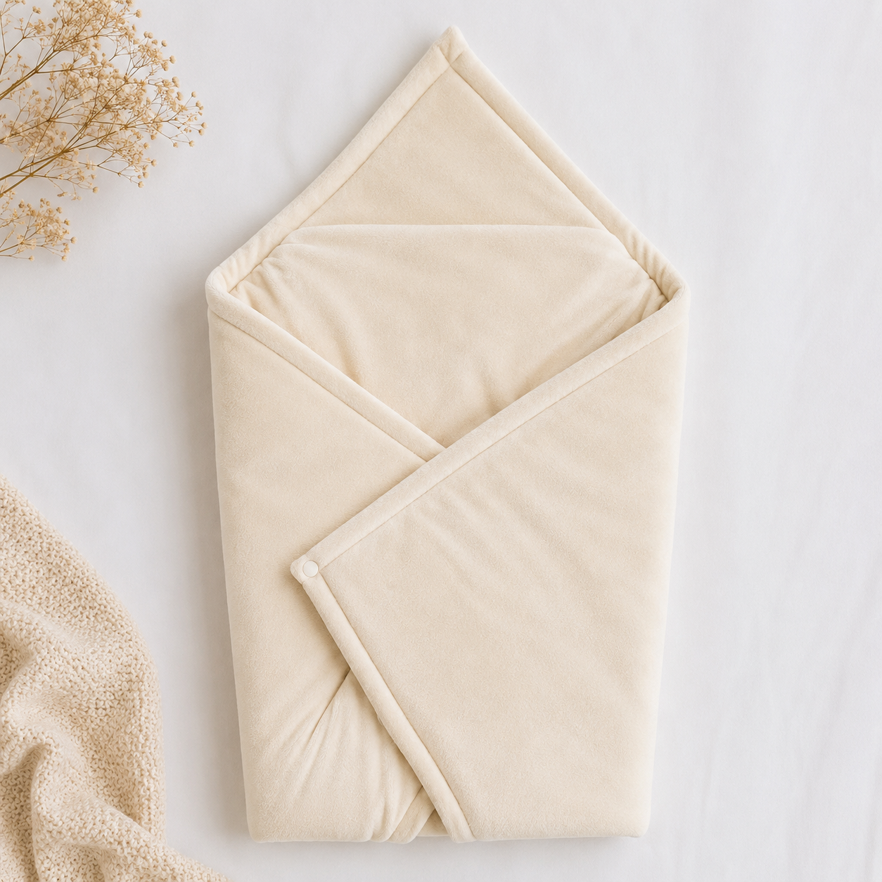 Conjunto Linho Premium para bebé - Areia