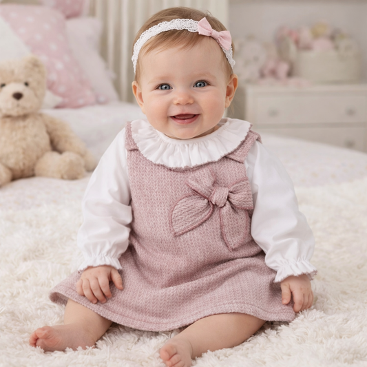 Vestido Joana para bebé - 6 e 12M