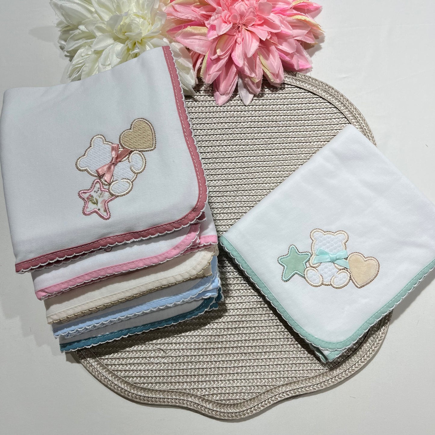 Fralda 100% algodão - Urso