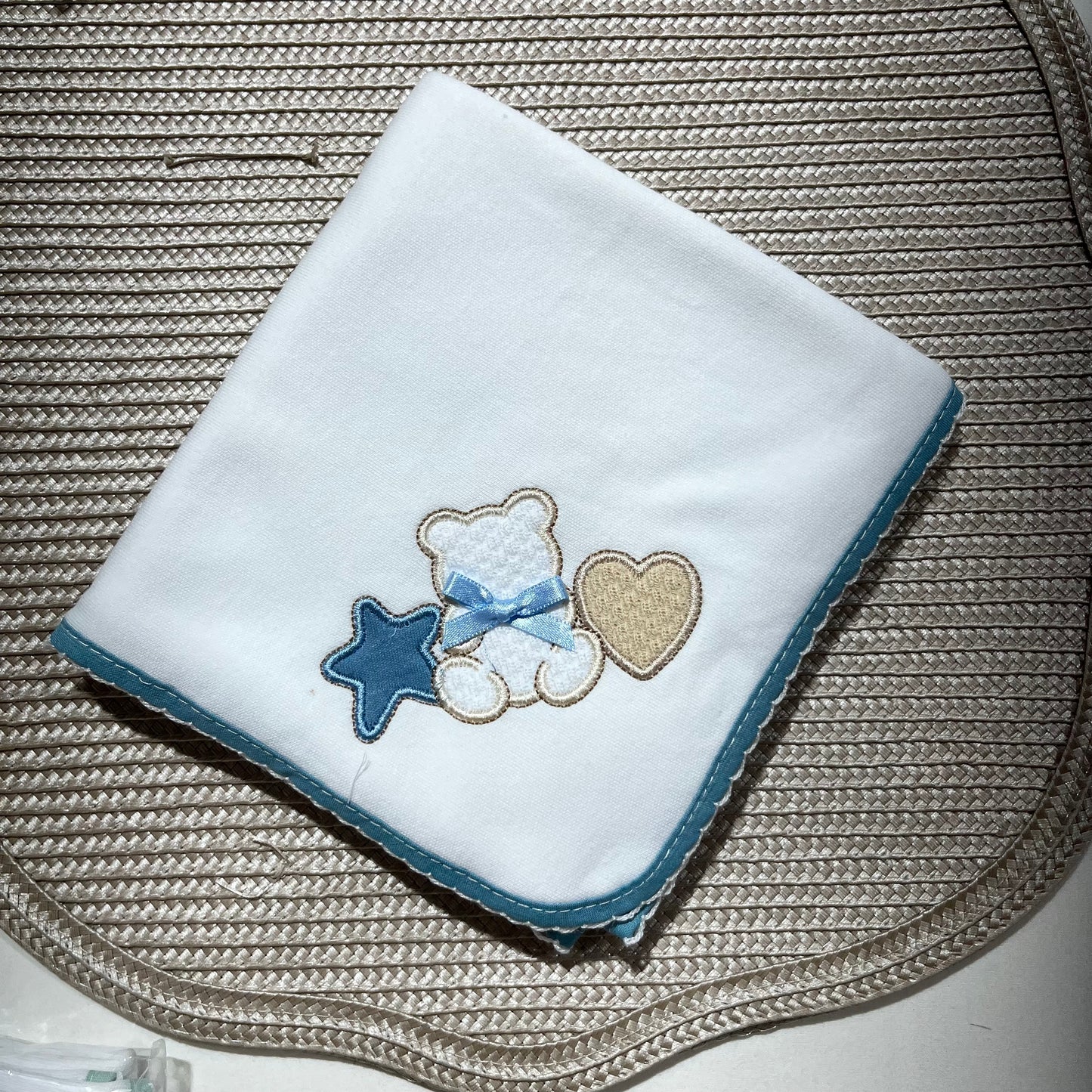 Fralda 100% algodão - Urso